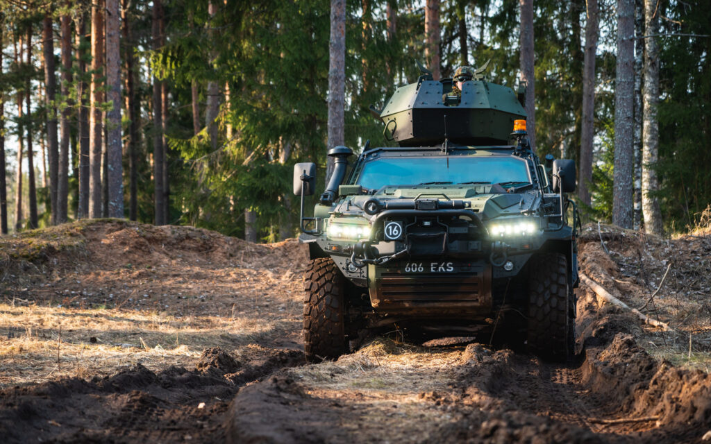 New armoured vehicles acquired from Turkey for the Estonian Defence Forces. Photo by Kermo Pastarus.
