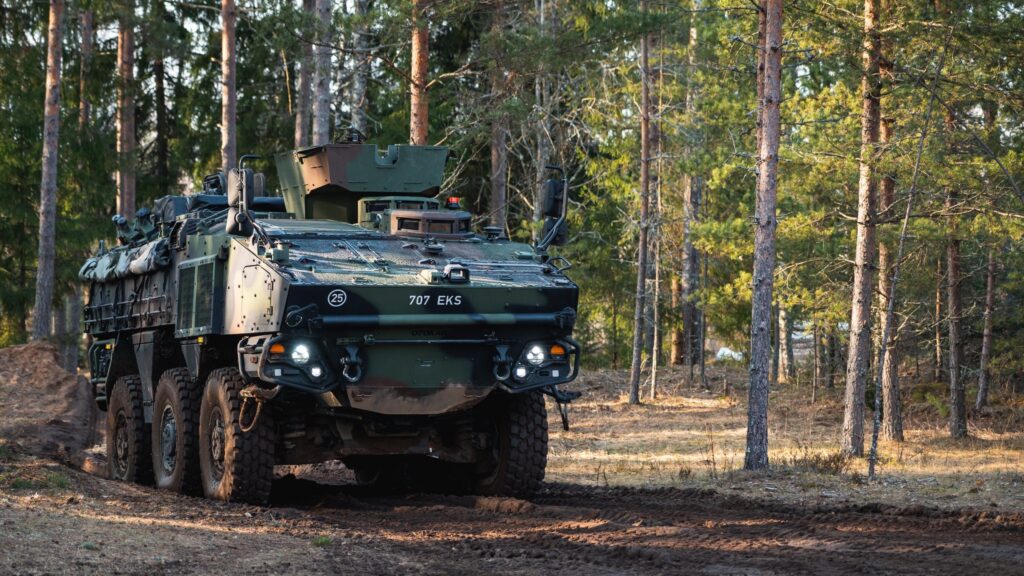 New armoured vehicles acquired from Turkey for the Estonian Defence Forces. Photo by Kermo Pastarus.