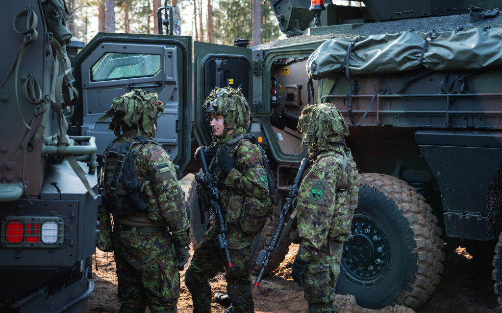 New armoured vehicles acquired from Turkey for the Estonian Defence Forces. Photo by Kermo Pastarus.