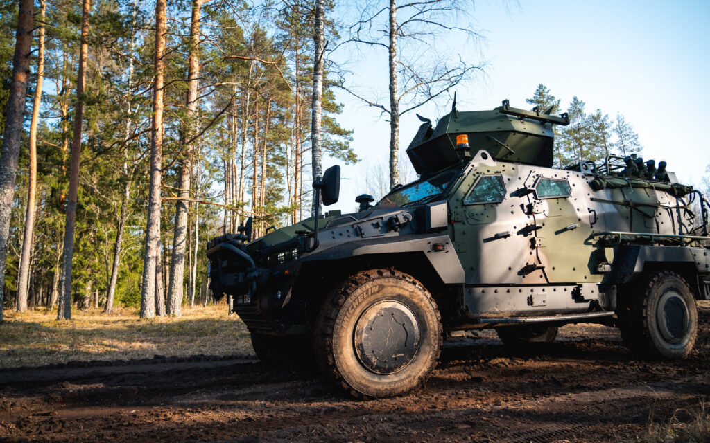 New armoured vehicles acquired from Turkey for the Estonian Defence Forces. Photo by Kermo Pastarus.