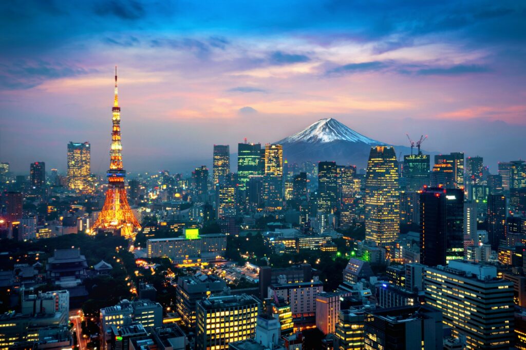 Estonia and Japan may be geographically distant, yet their perspectives on international security and the major powers – China, Russia, and the United States – have been drawn closer by the turbulence of the global environment. Pictured: Tokyo. Photo by Getty/Unsplash.