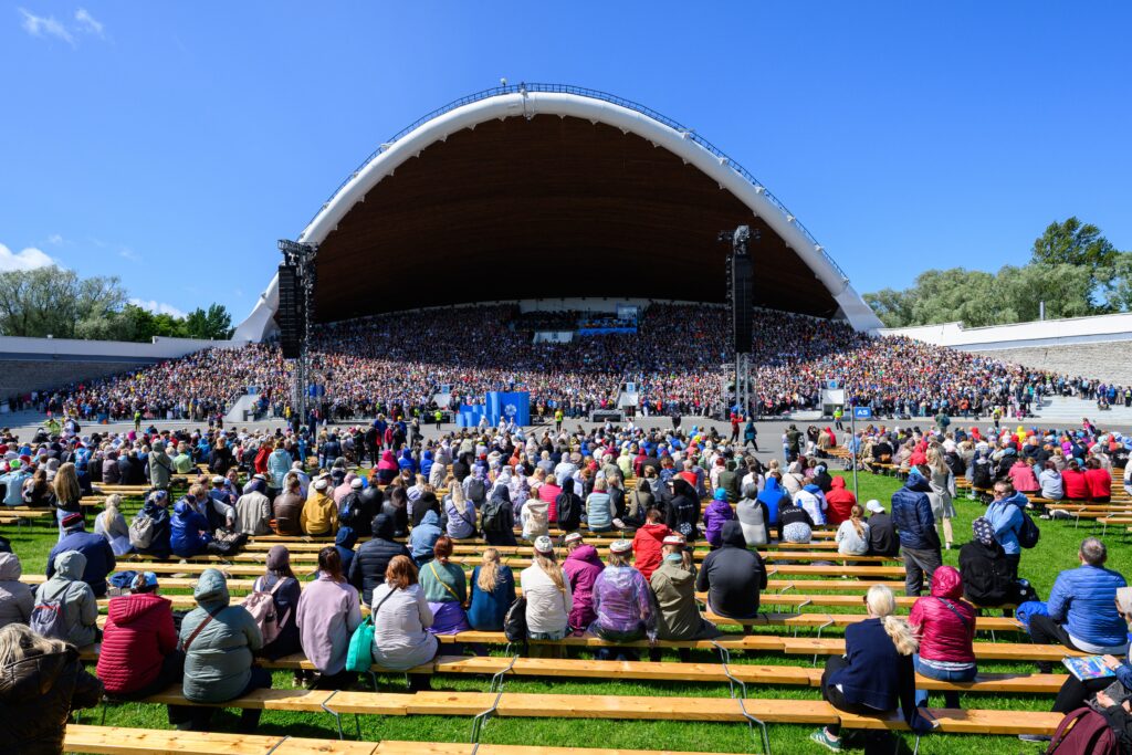 4 July rehearsal sets the tone for Estonia’s grand Song Celebration weekend. Photo by Sven Zacek