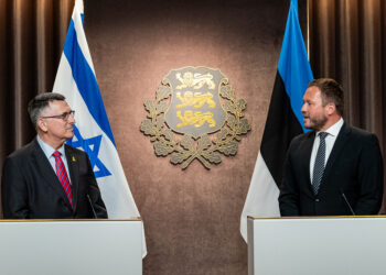 Israel has announced plans to open an embassy in Tallinn – a significant milestone in the relationship between the two democracies on Europe’s eastern edge and the Middle East. Photo by the Estonian foreign ministry.