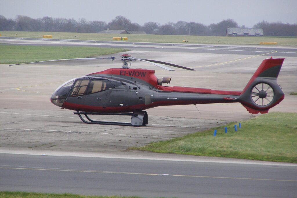 Airbus Helicopters H130 (formerly EC130). The image is illustrative. Photo by MilborneOne/CC BY-SA 4.0 licence.
