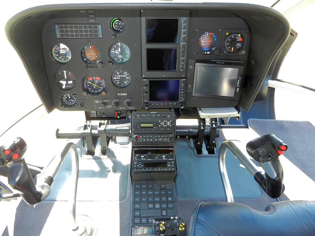 The cockpit of an Eurocopter EC 130 (now Airbus H130). Photo by Waerfelu/CC BY-SA 3.0