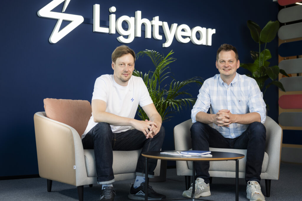 Lightyear's founders Martin Sokk and Mihkel Aamer. Photo by Lightyear.