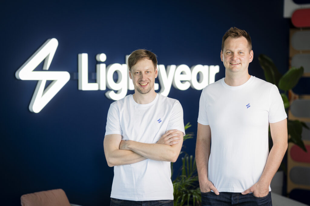 Lightyear's founders Martin Sokk and Mihkel Aamer. Photo by Lightyear.
