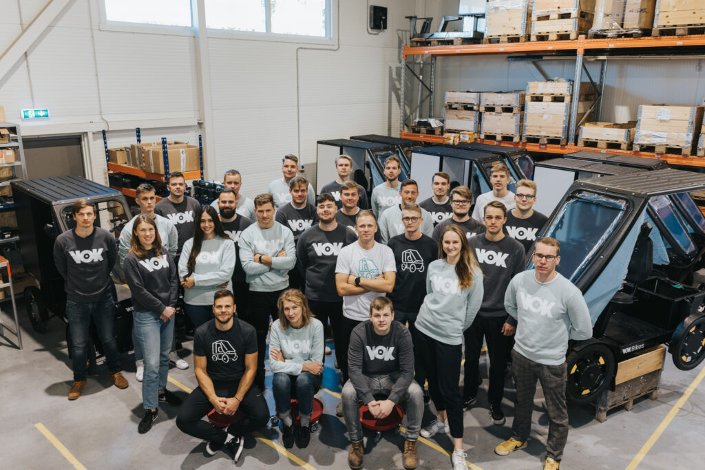 Vok Bikes' team. Photo by Kajar Kattai.