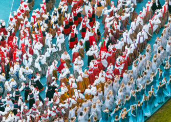 Estonian Dance Celebration in 2025. Photo by Kaupo Kalda