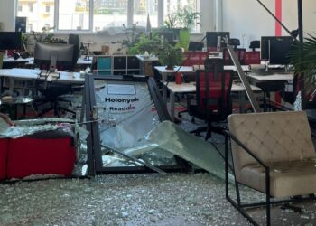 A Russian missile barrage in Kyiv has damaged Lift99, the startup hub founded by Estonian entrepreneur Ragnar Sass. Photo by Ragnar Sass.
