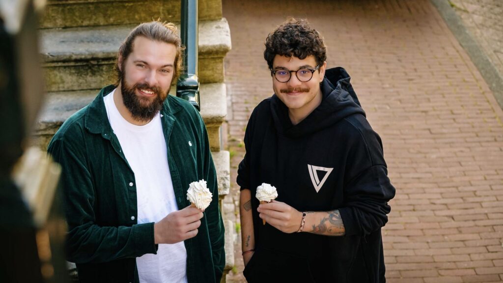 Creem was founded in Estonia by Gabriel Ferraz (right), a Brazilian, and Alec Erasmus (left), a South African. Photo by Creem.