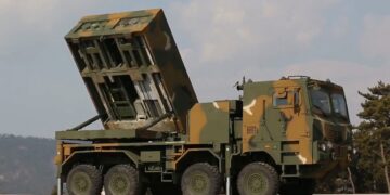 The Chunmoo rocket launcher. Photo by the Korean defence ministry.