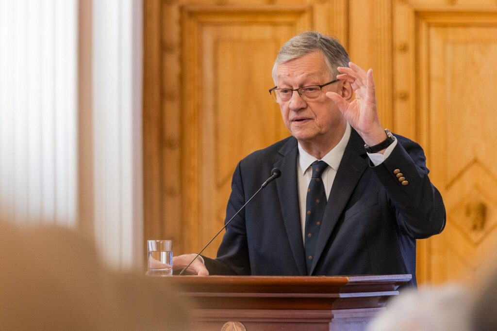 Mart Saarma, the president of the Estonian Academy of Sciences and one of the three authors of the study. Photo by TalTech.