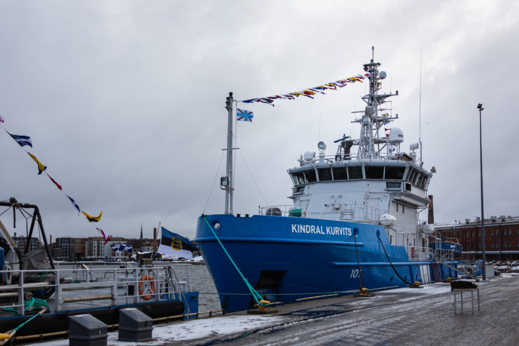 The Estonian Navy patrol vessel Kindral Kurvits. Photo by Martin Pedaja.