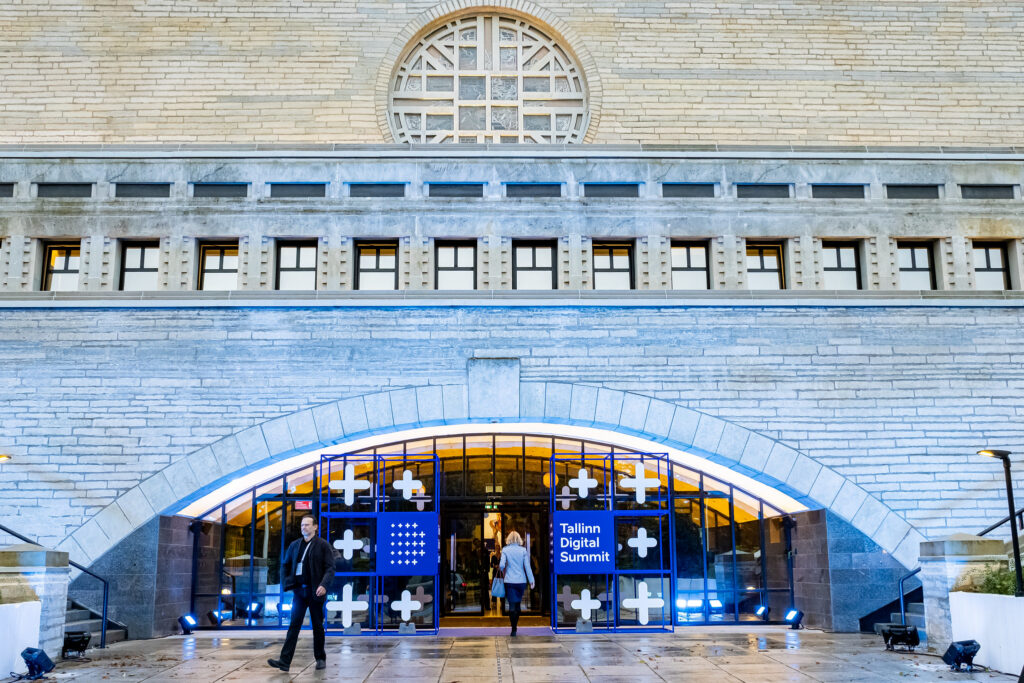 Tallinn Digital Summit 2025 was held at the Estonian National Library. Photo by Aron Urb.