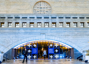 Tallinn Digital Summit 2025 was held at the Estonian National Library. Photo by Aron Urb.