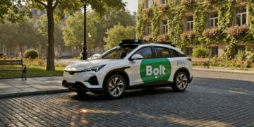 Bolt has announced a partnership with Pony.ai, the Silicon Valley-founded autonomous driving company, to introduce self-driving mobility services across Europe. Photo by Bolt.