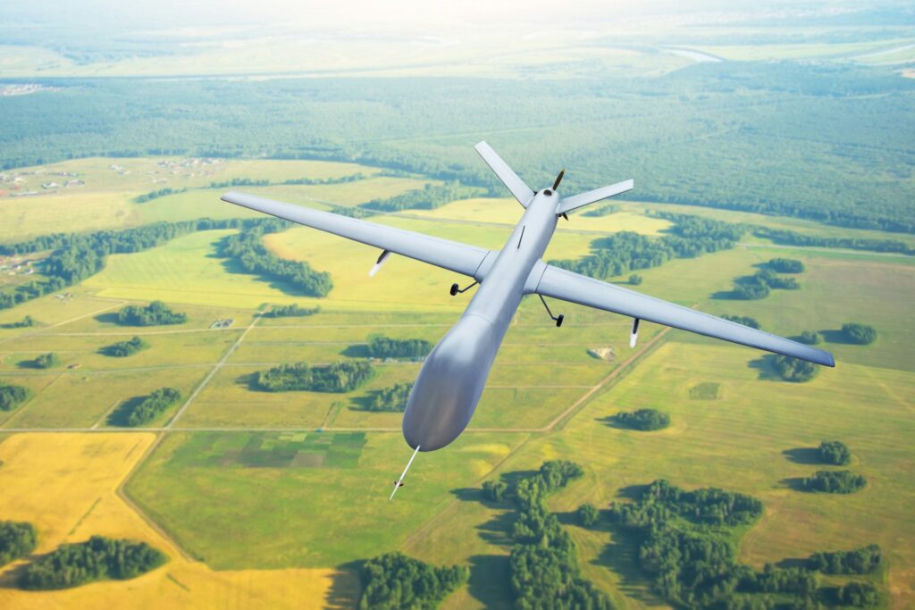A military drone. Photo by Getty Images / Unsplash.