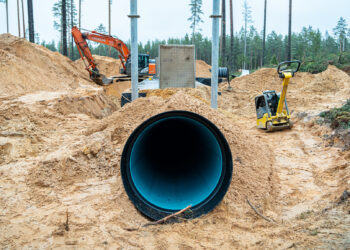 Estonia has begun installing the first bunkers in southeastern Estonia near the Russian border, part of a wider Baltic Defence Line. Photo: Hendrik Tali/ECDI