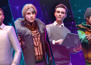 Founded more than a decade ago by four Estonians – Timmu Tõke, Rainer Selvet, Kaspar Tiri and Haver Järveoja – Ready Player Me began as a fascination rather than a business plan. Pictured, the founders' avatars. Credit: Ready Player Me.