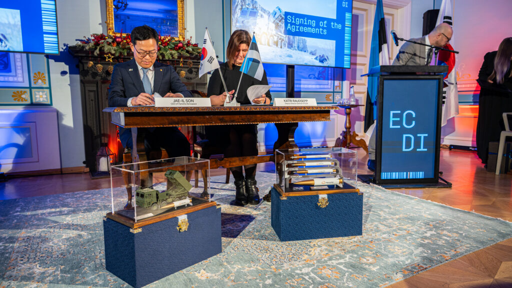 Estonia signed a contract to buy six Chunmoo multiple rocket launchers from South Korea. Photo by Hendrik Tali/ECDI.