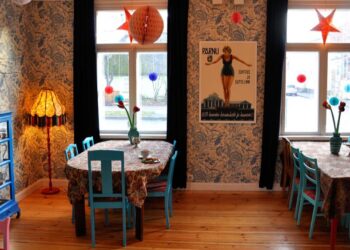 Supelsaksad Café in Pärnu. Photo: Supelsaksad