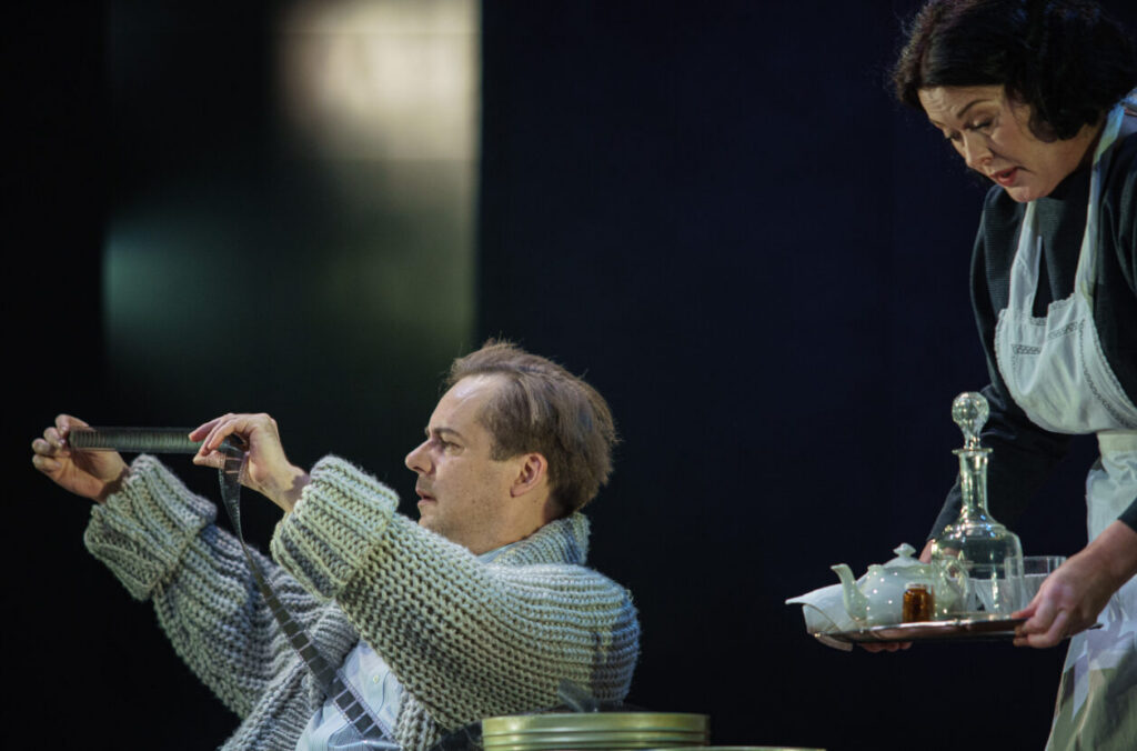 Eisenstein turns to the moral compromises of art under dictatorship. Set in 1941, it imagines the moment when the Soviet film director Sergei Eisenstein receives a personal offer from Stalin to make a film about Ivan the Terrible. Refusal is impossible; compliance is corrosive. Photo by Gabriela Urm.