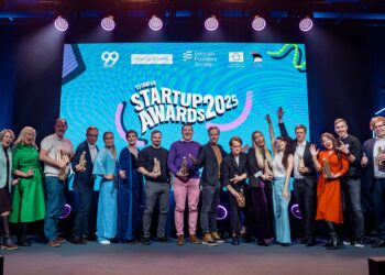 The winners of the Estonian Startup Awards 2025, announced on 22 January 2026. Photo: Visualency