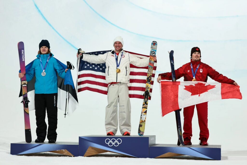 Estonia’s Henry Sildaru, 19, won Olympic halfpipe silver in Milan–Cortina. Photo: Kiur Kaasik / Delfi / Team Estonia.