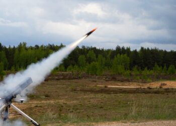 Field test by Estonian defence startup Frankenburg Technologies. Photo: Frankenburg Technologies.