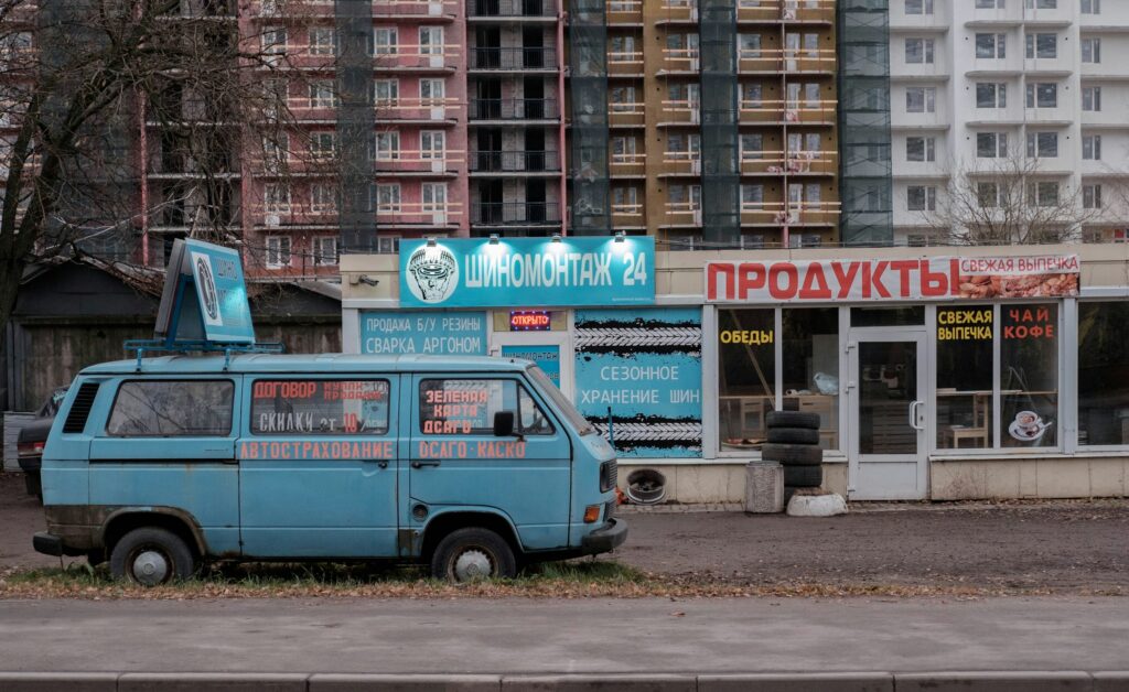 Russia is facing increasingly severe economic challenges. Pictured, a grocery store in Russia. Photo by Red Shuheart on Unsplash.