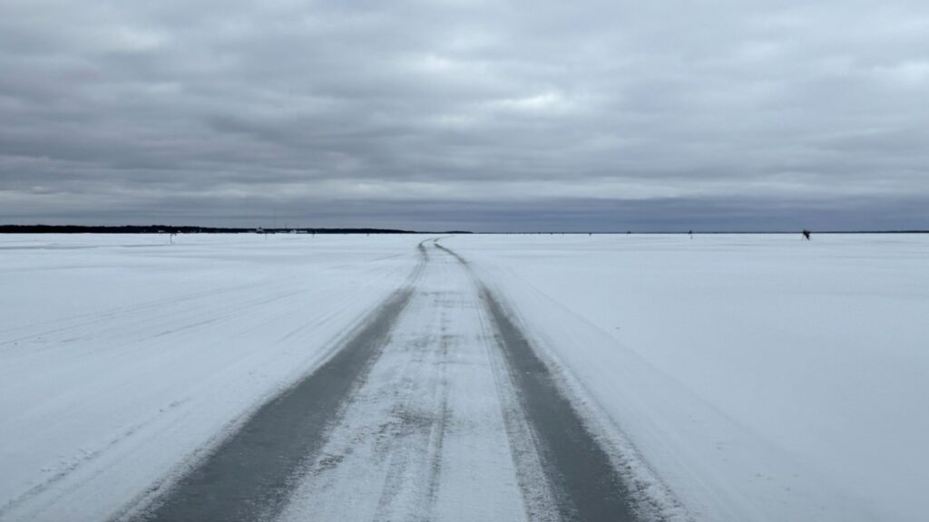 In deep winter, Estonia opens rare roads across the frozen sea – beautiful, traditional and quietly dangerous. Photo by David Millington.