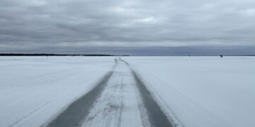 In deep winter, Estonia opens rare roads across the frozen sea – beautiful, traditional and quietly dangerous. Photo by David Millington.