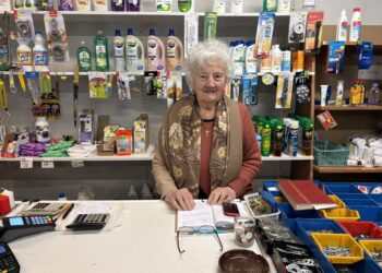 When Alma celebrated her 90th birthday in early January, it felt, for a moment, as though all of Kalamaja stopped to mark the occasion. Photo by Bianka Soe.