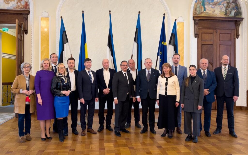 The Estonia-USA Parliamentary Friendship Group meeting the US ambassador to Estonia, Roman Pipko, on 26 February 2026. Photo: US Embassy in Estonia.