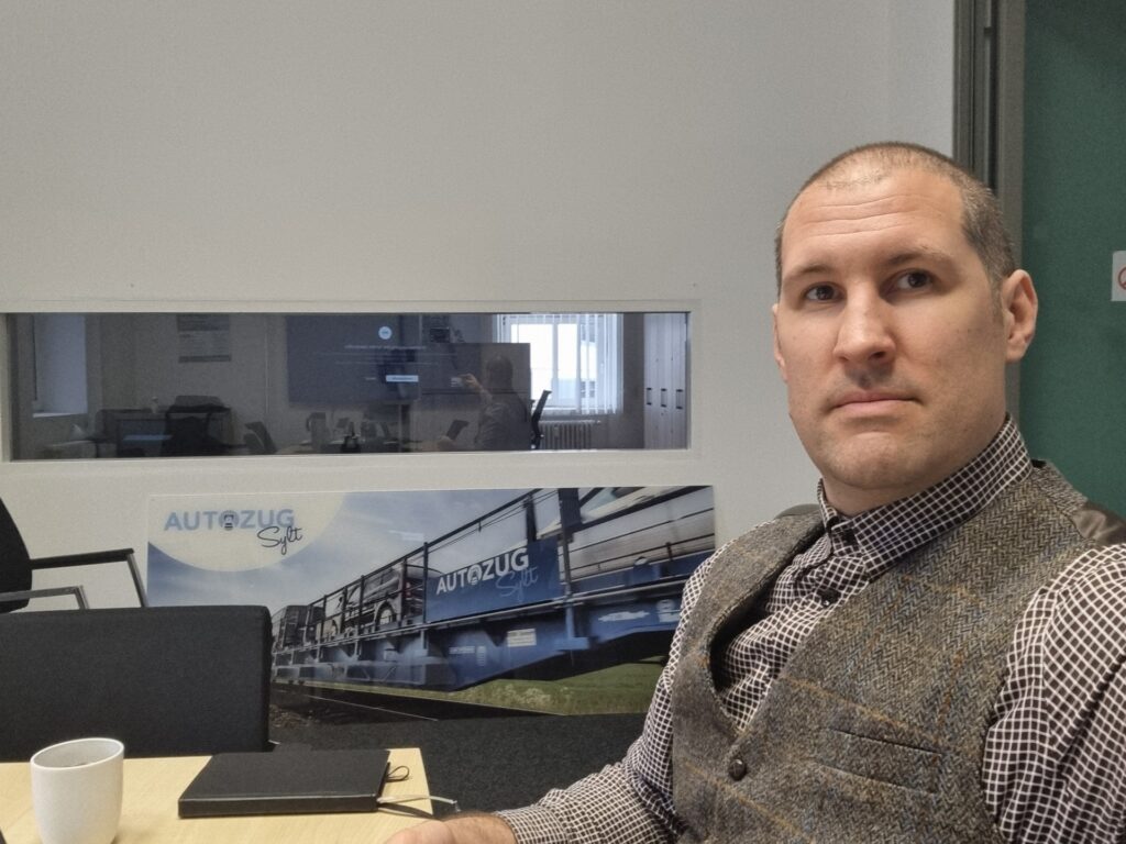 Andreas Onkel said Keeleklikk gave him the confidence to begin learning Estonian – a language he now uses at home every day. Private collection.