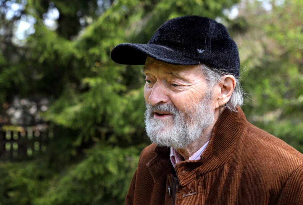 Arvo Pärt photographed at the Arvo Pärt Centre in Laulasmaa, Estonia, on 15 May 2026. Photo by Birgit Püve / Arvo Pärt Centre.