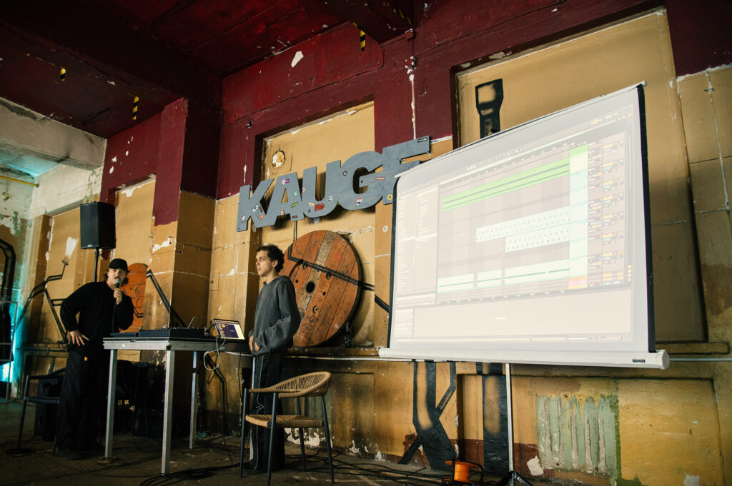 Kauge festival brings electronic music, visual art and urban culture into a former factory complex in Tartu. Photo: Kauge festival.