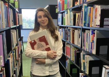 Aida Danielyan at TalTech, where she is studying Digital Health and developing a health-tech solution inspired by her medical experience. Photo: TalTech.