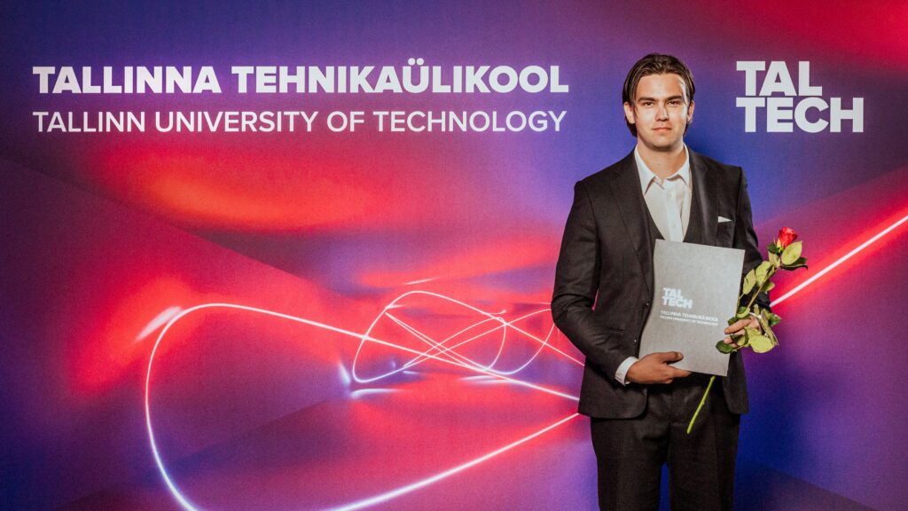 Jaan Erik Branno reconnected with his Estonian roots after spending much of his childhood in the United Kingdom and Sweden. Photo: TalTech.