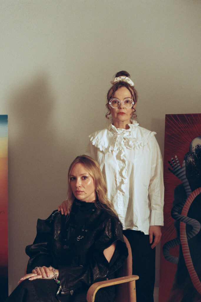 Merike Estna (right) and Natalia Sielewicz (left). Photo by Silver Mikiver.