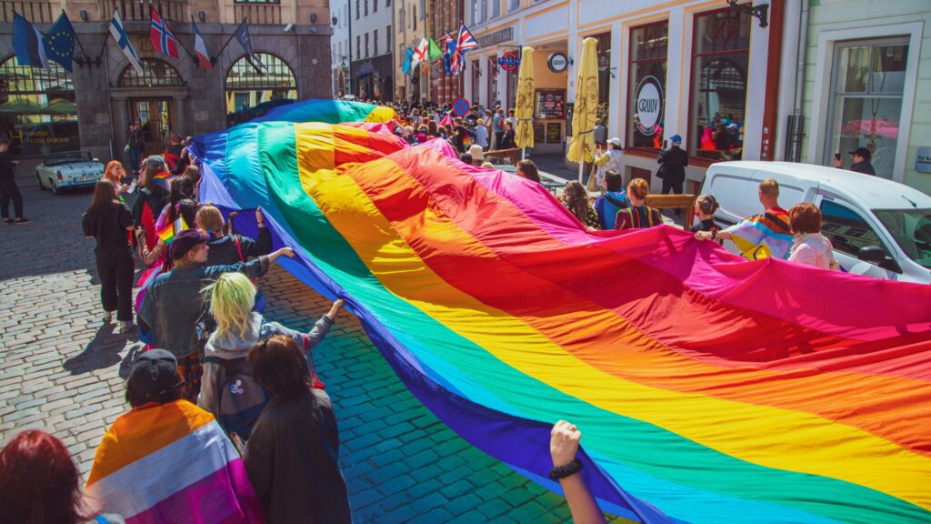 Baltic Pride 2023 in Tallinn. Photo by Tiiu Heinsoo.