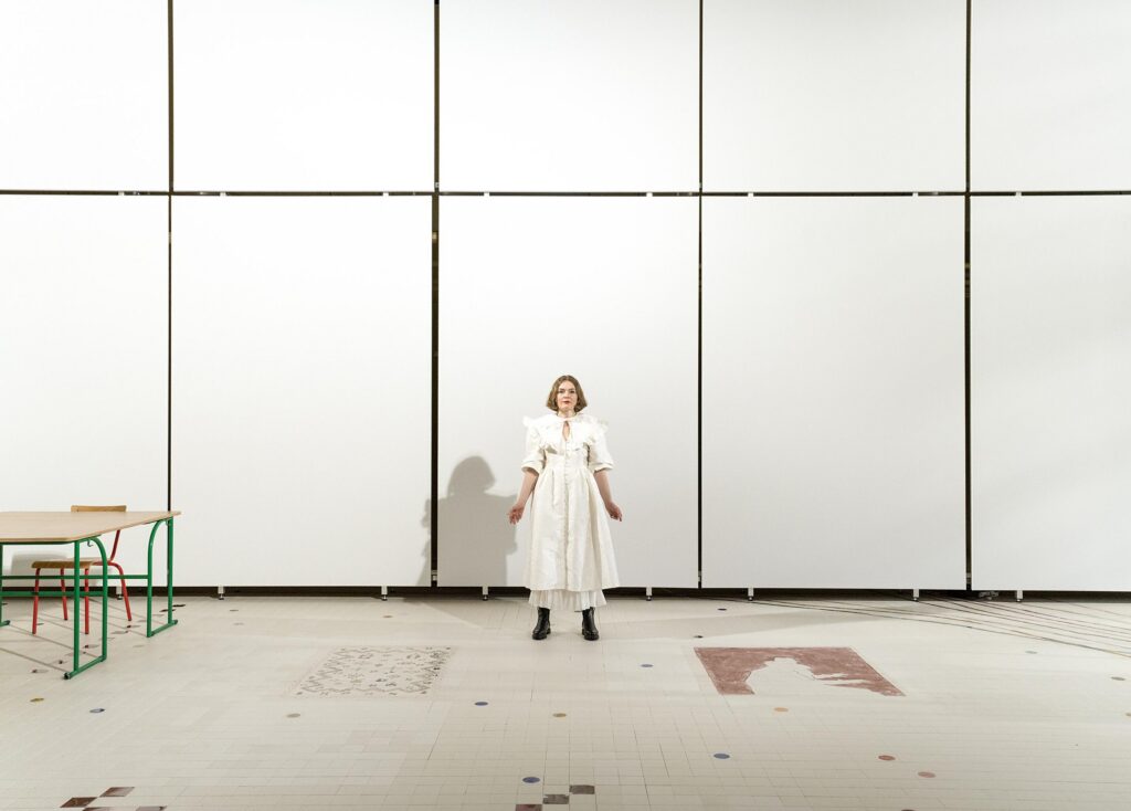 Merike Estna at the Venice Biennale. Photo by Agne Raceviciute.