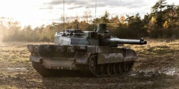 A Leclerc main battle tank by KNDS France. Skeleton Technologies and KNDS France are exploring cooperation on advanced power systems for military vehicle platforms, including capabilities linked to main battle tanks. Photo by KNDS France.