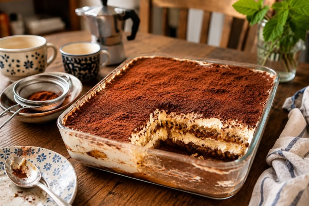 Pietro Totaro will lead a tiramisu workshop based on a treasured family recipe belonging to his sister, Federica.