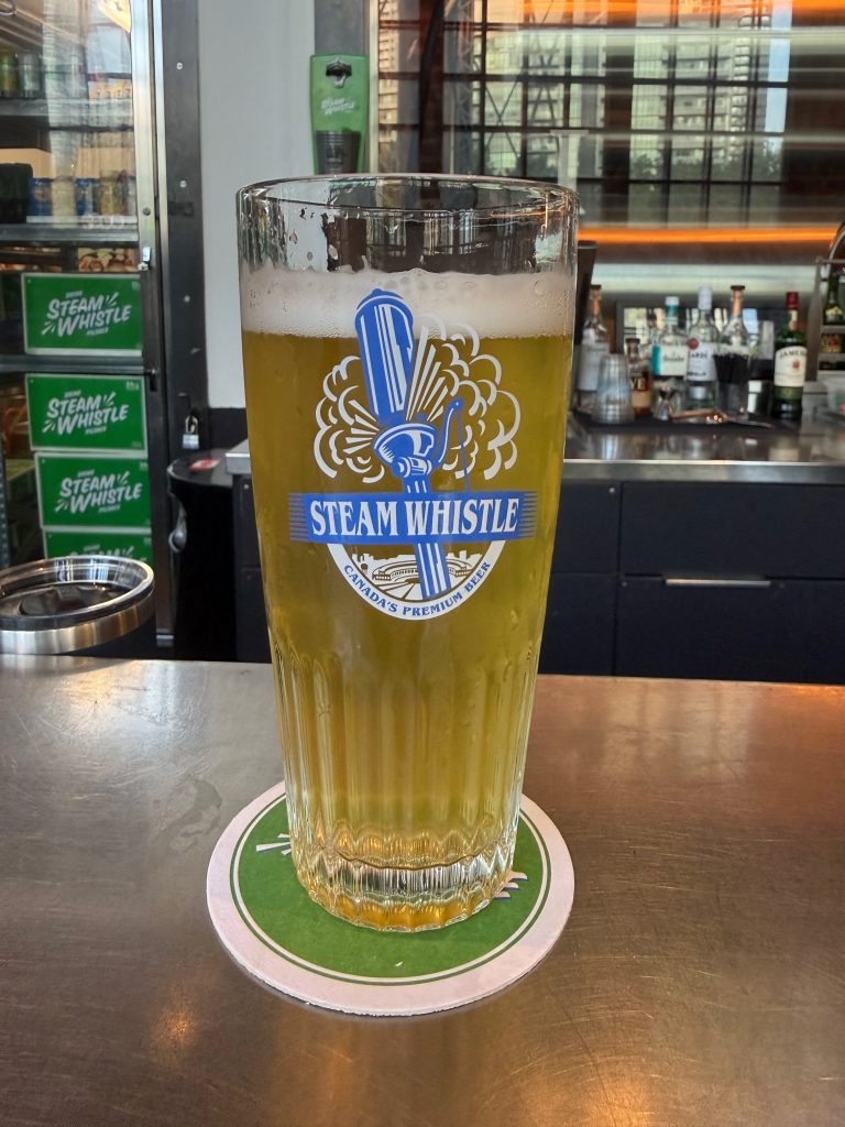 My reward after arriving in Toronto. This may very well be the best beer… in the world. Photo by Sten Hankewitz.