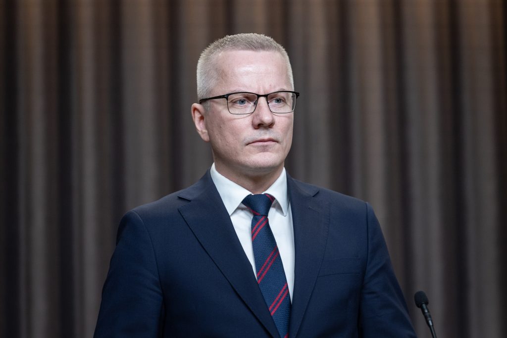Margo Palloson, the director-general of the Estonian Internal Security Service, said most Russian-planned attacks in Estonia had been thwarted. Photo: Stenbock House.