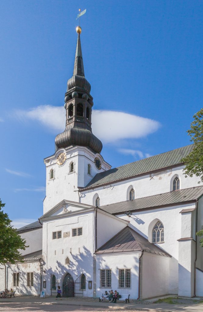 Tallinn’s Cathedral of Saint Mary, known as Toomkirik. The first complete Bible in Estonian was printed in the city in 1739. Photo: Diego Delso, CC BY-SA 3.0.