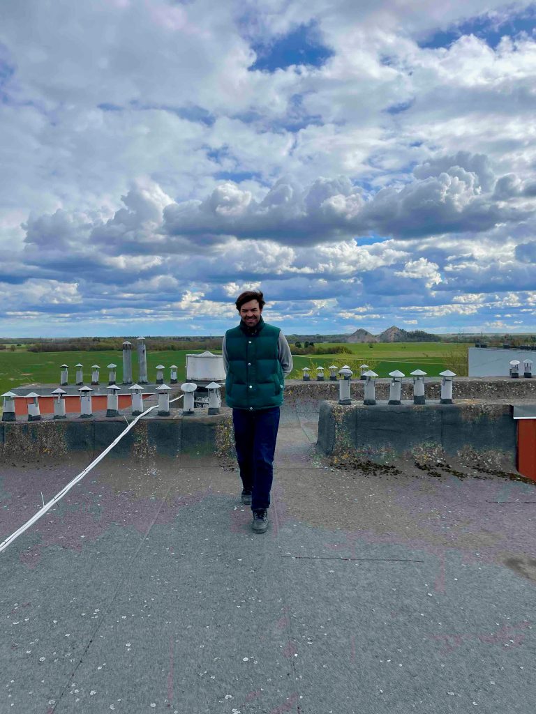 Francisco Martínez in Kohtla-Järve. Photo: Viktor Gurov.